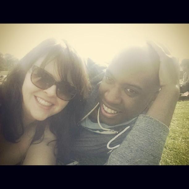 Our first park day together, summer 2014.