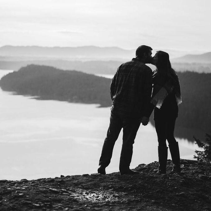 Engagement Photo - Swept Away Photography - Stoney Hill Park, BC