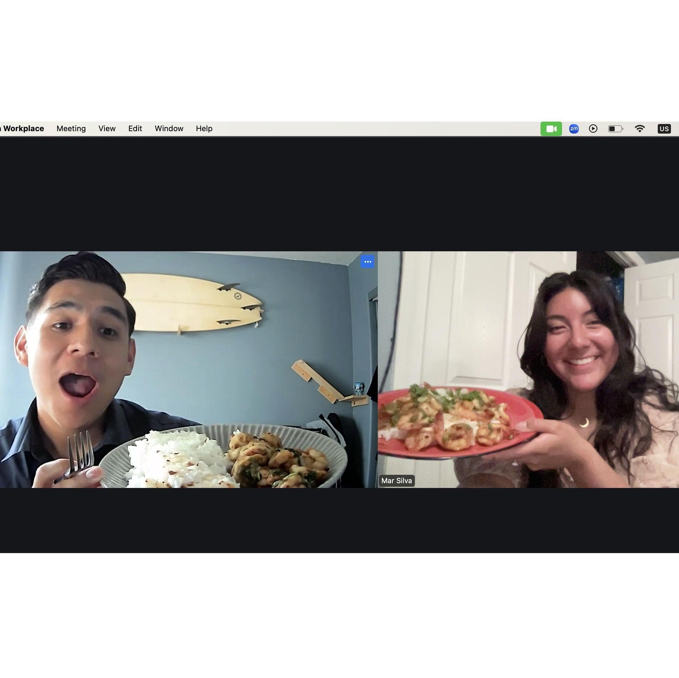 Long distance date nights!