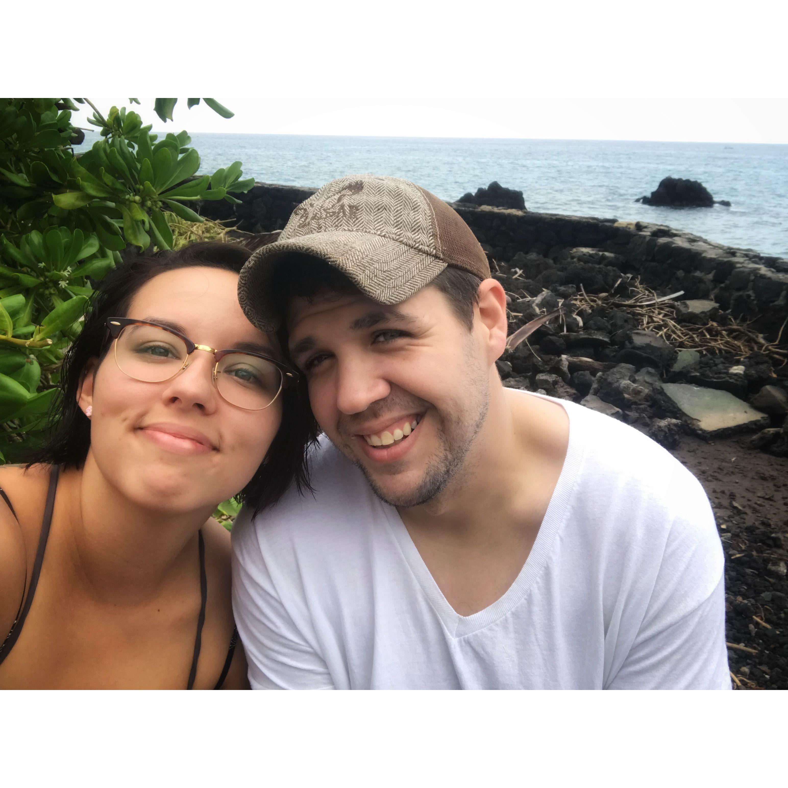 July 2018, Kealakekua Bay