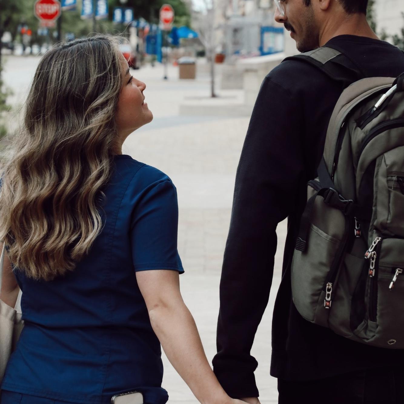 Alex took my senior pictures, and Javier was there too! Before the engagement pictures, this was one of my favorite photos of us.