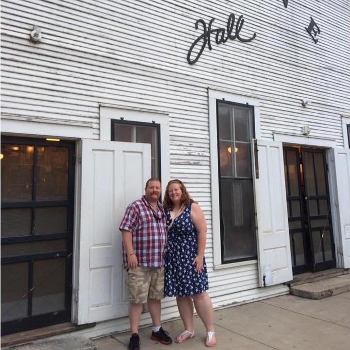 at Gruene Hall--one of our favorite date night spots