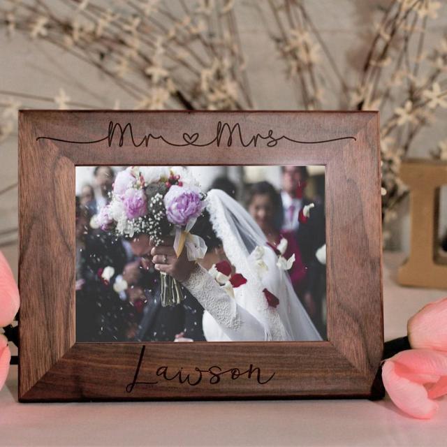 Personalized Wedding Gift, Picture Frame,...
