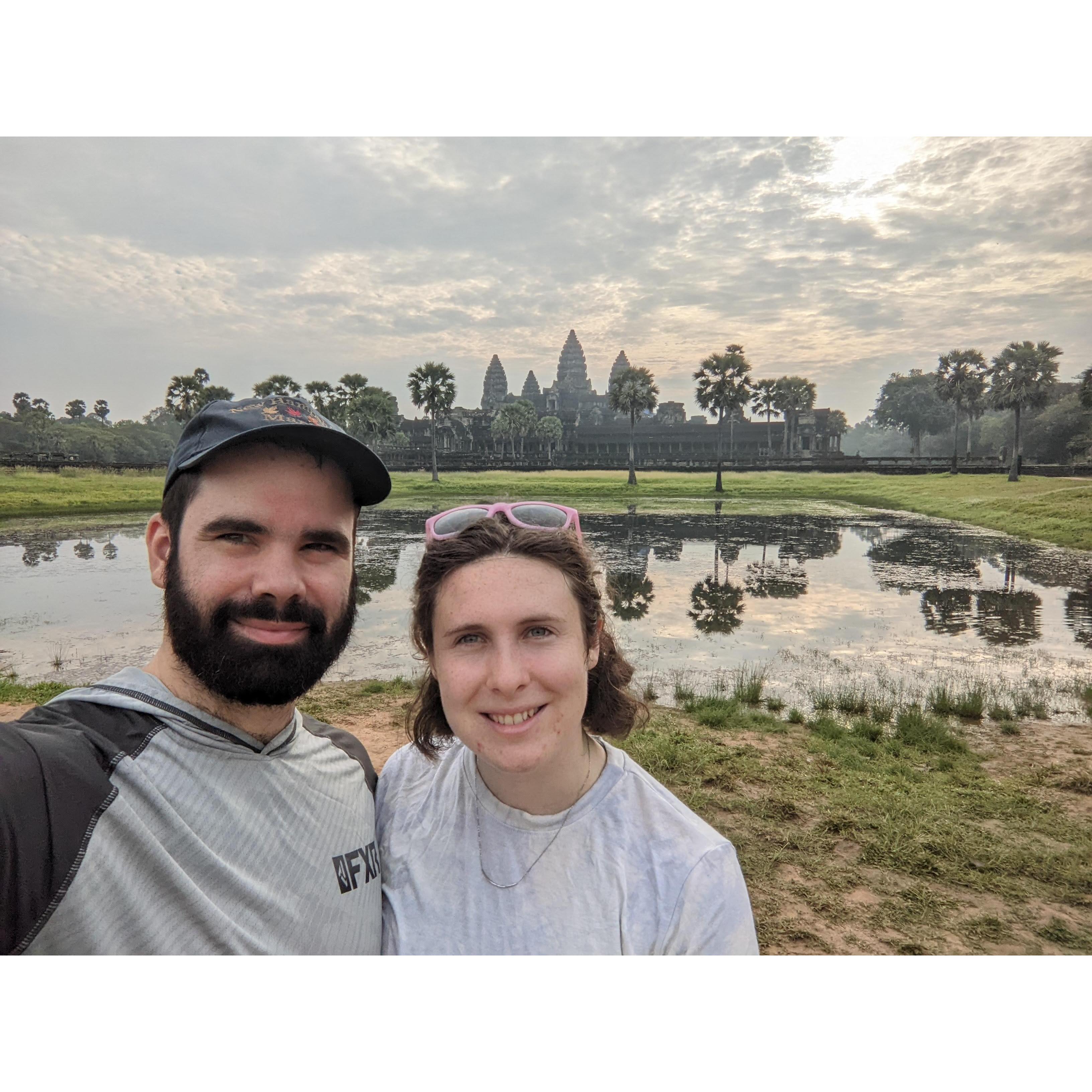 Angkor Wat, Cambodia. A temple built in the 12th century