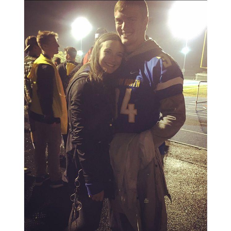 Senior Year Homecoming Game 2015 (Matt had a broken finger)