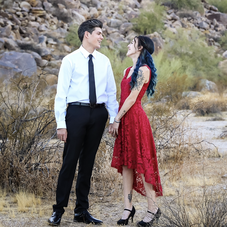 Engagement photoshoot, courtesy of Zach's mom!