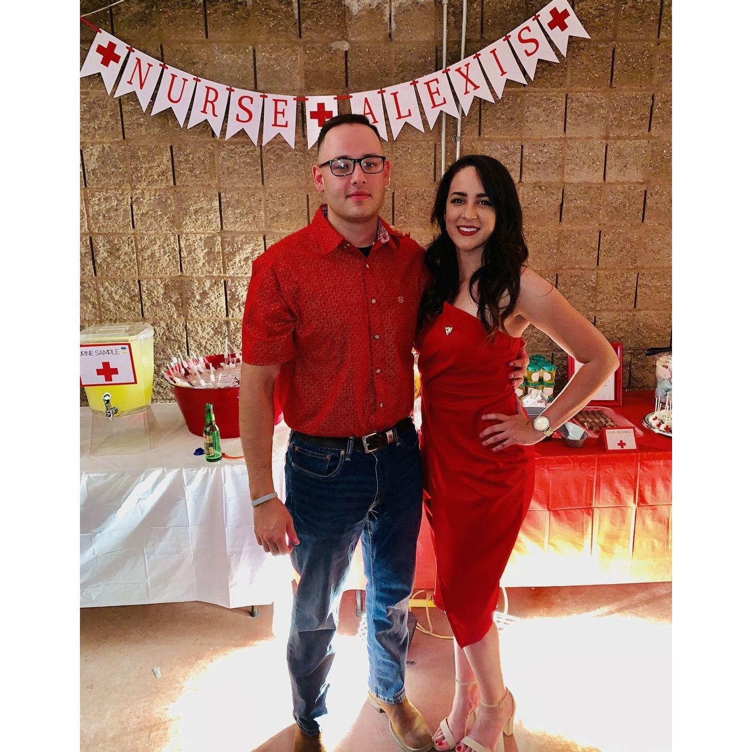 Nursing school grad party!