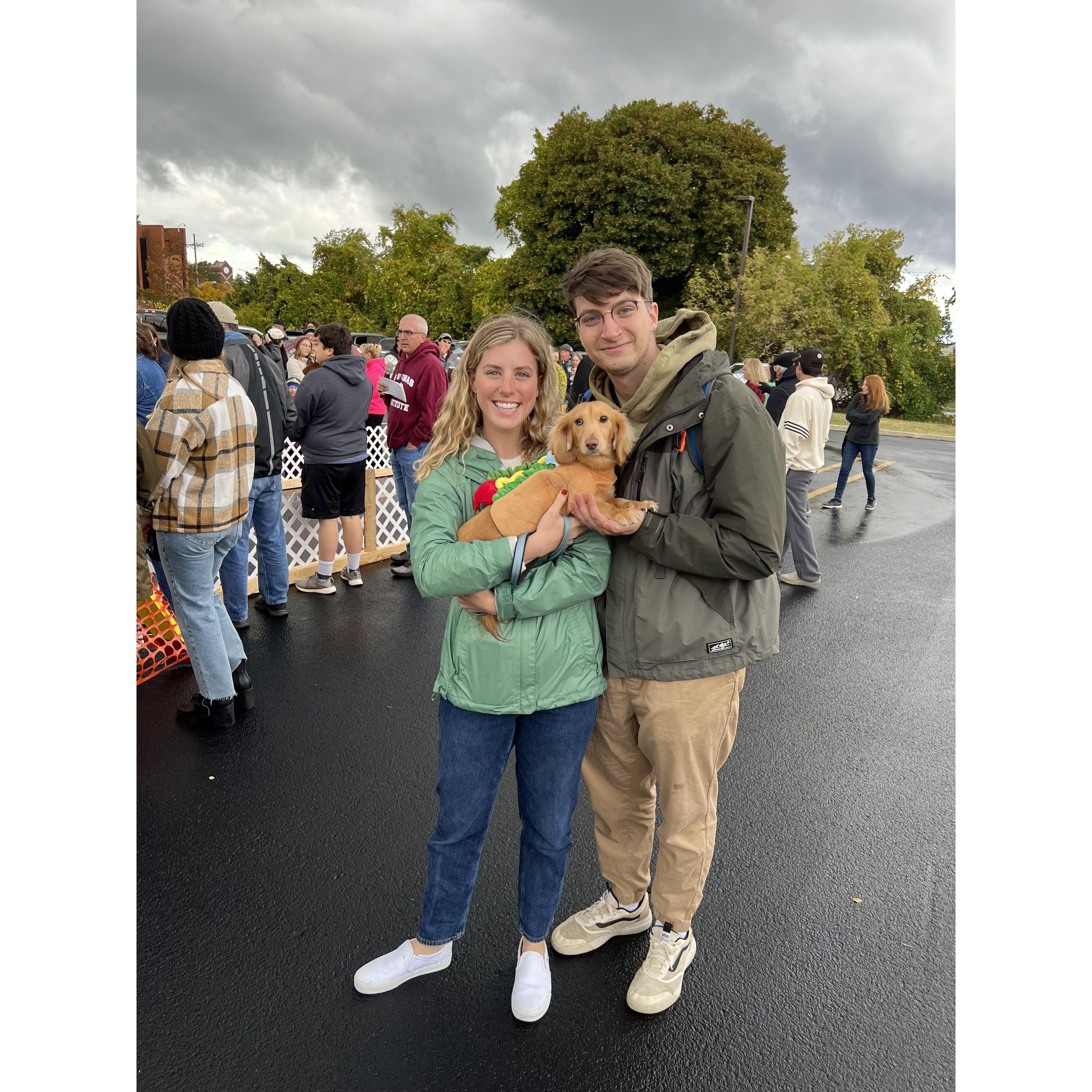 Weiner Dog Race - Erie, PA - October 2023