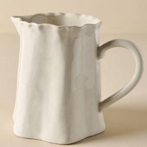 Vintage - Inspired Crackle Pitcher