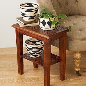 Set of 3 Rwandan Baskets