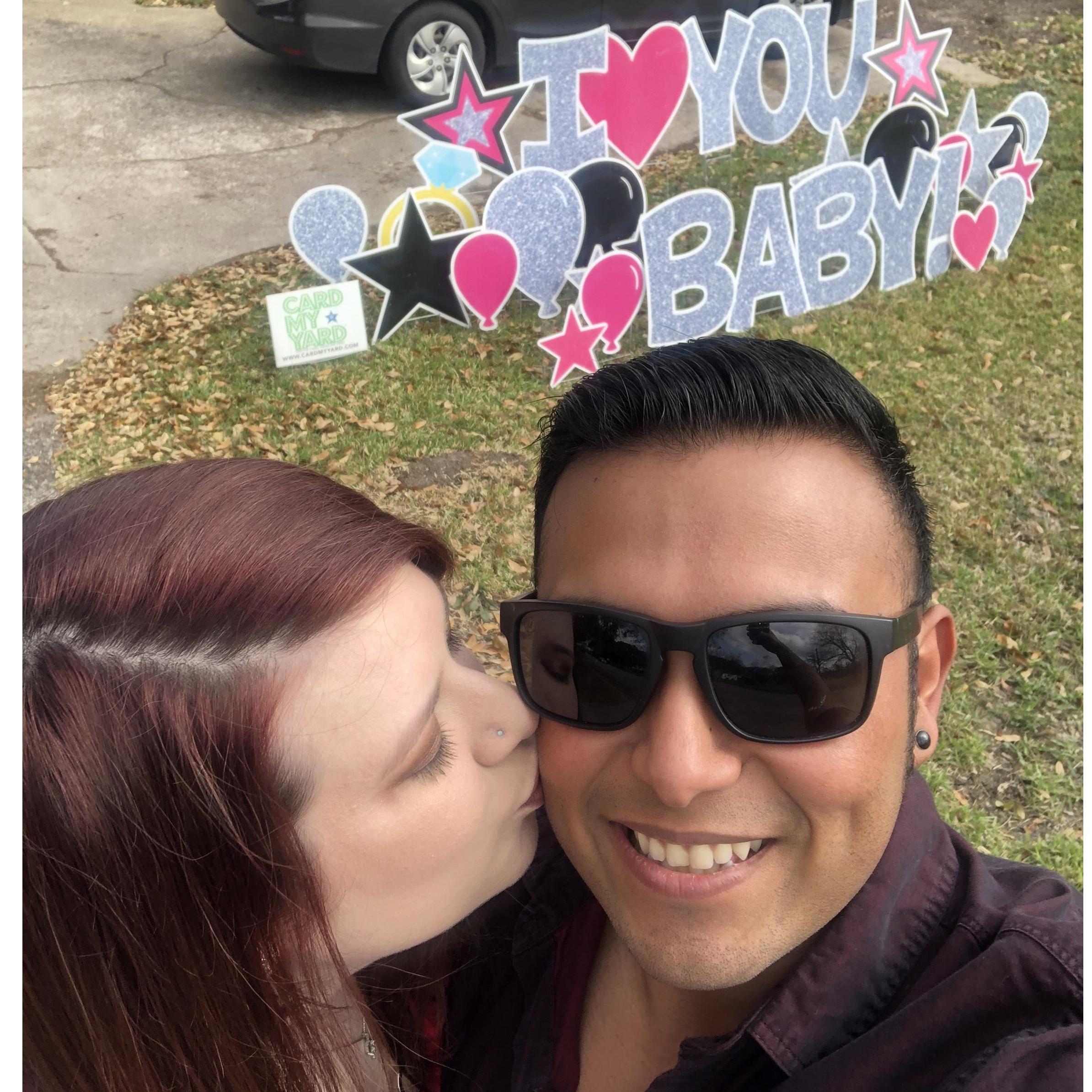 First Valentine’s Day in our house!