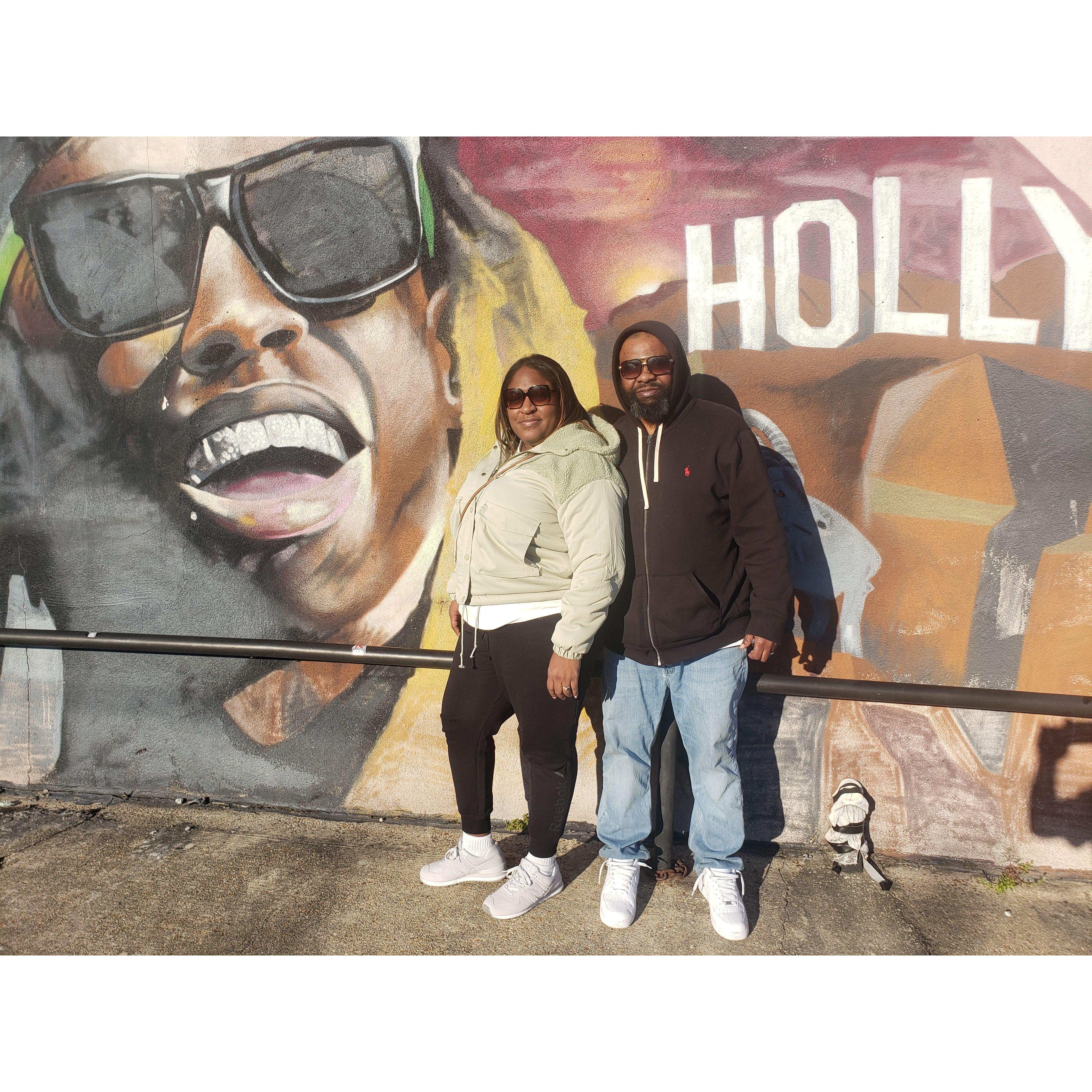 Visited one of our favorite rappers hometown.