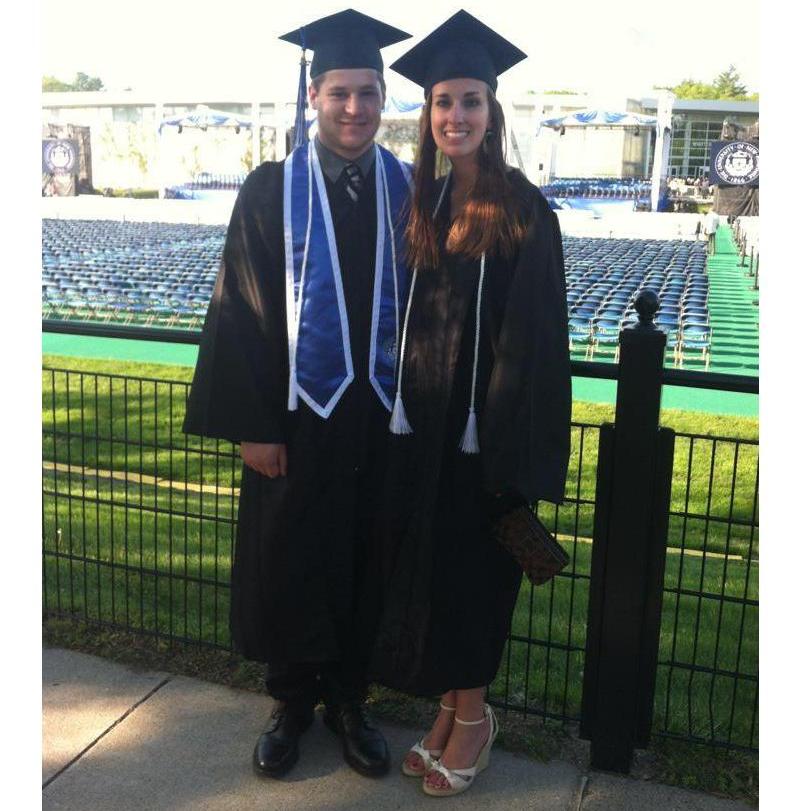 2012 We both graduated from UNH with our Bachelors!