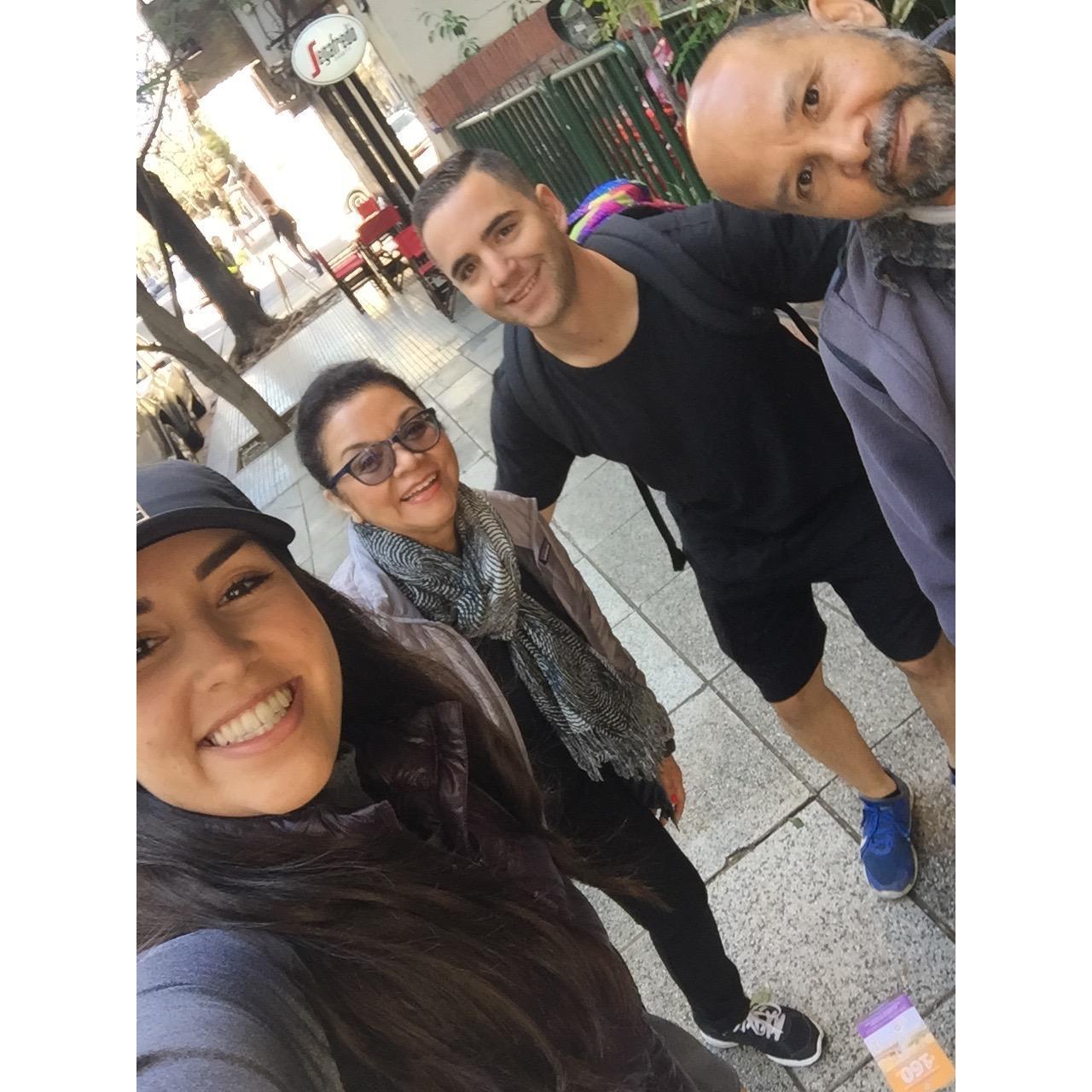 Argentina with the fam