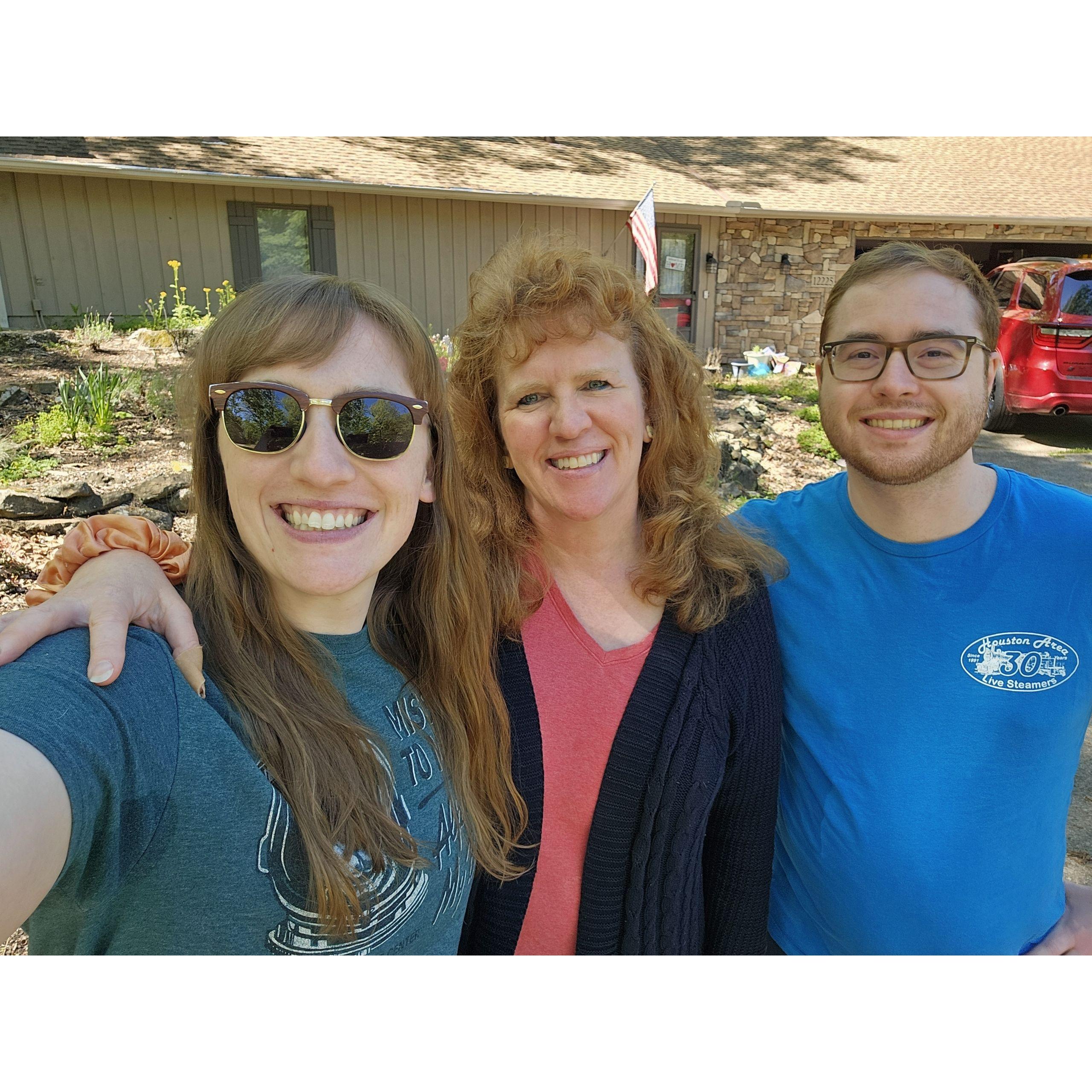 Leaving Cleveland after we found our venue.