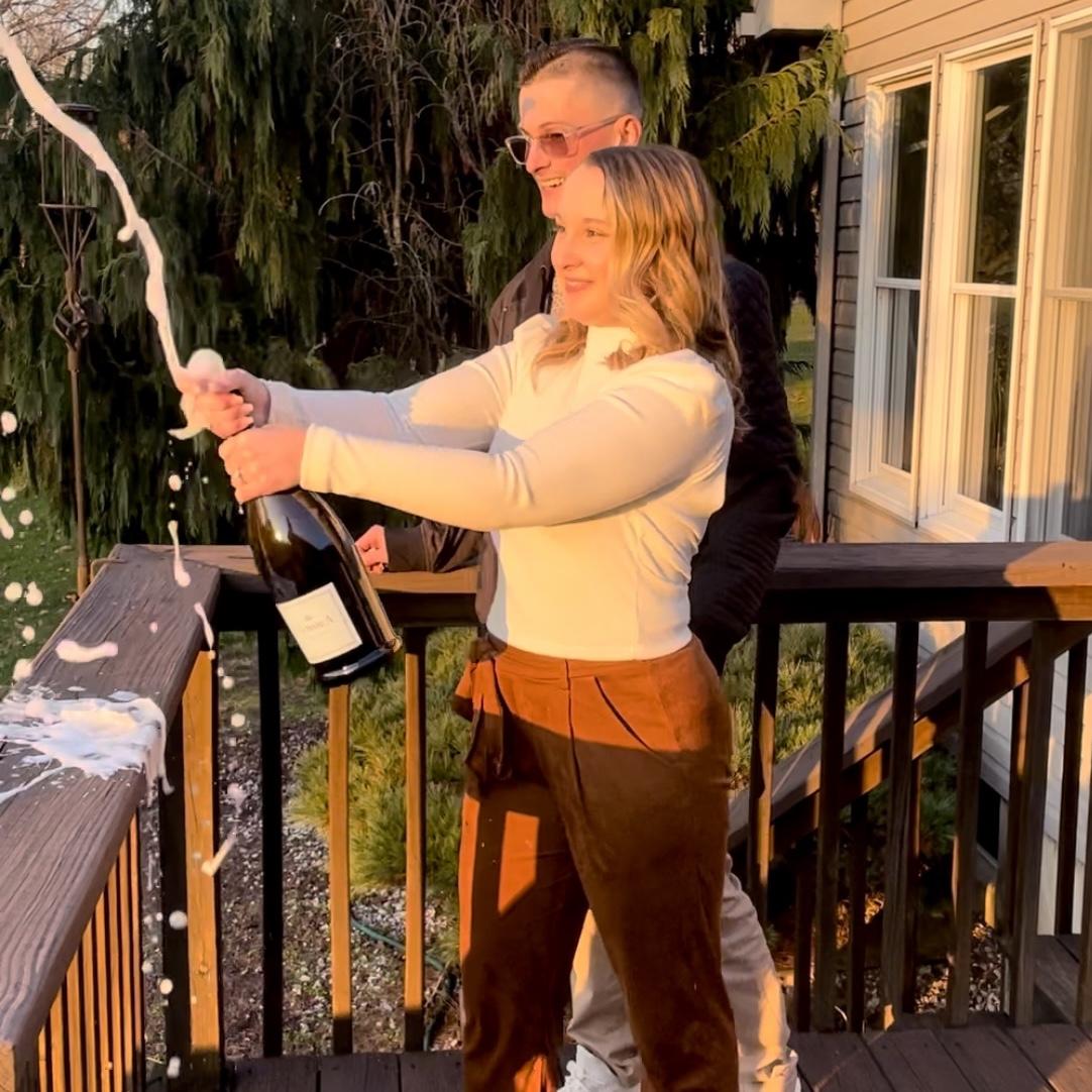 Cheers to us