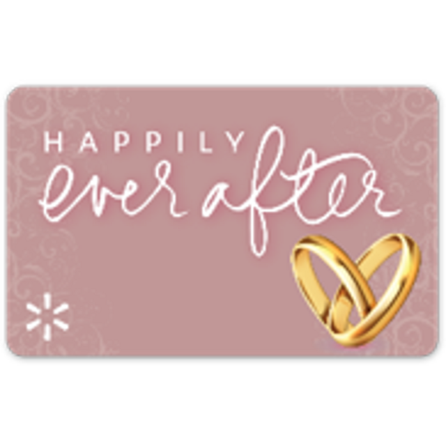 Happily Ever After Walmart Gift Card