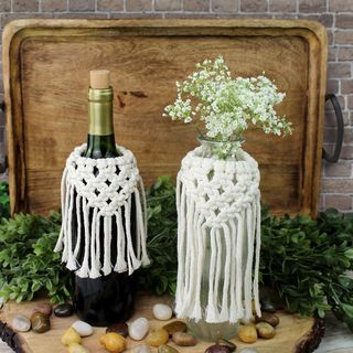 Hand Tied Macramé Bottle Cover