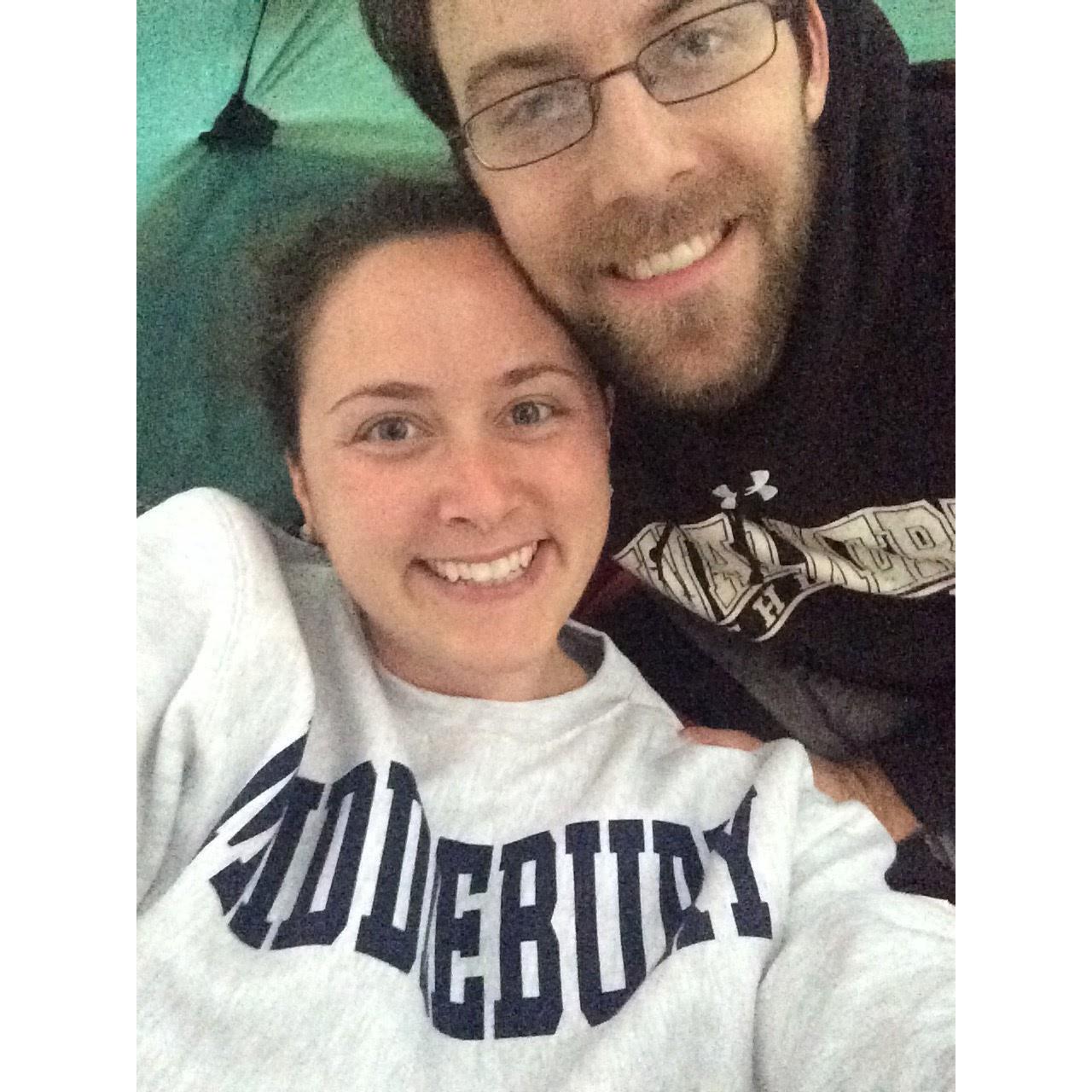 Camping on the Fourth of July