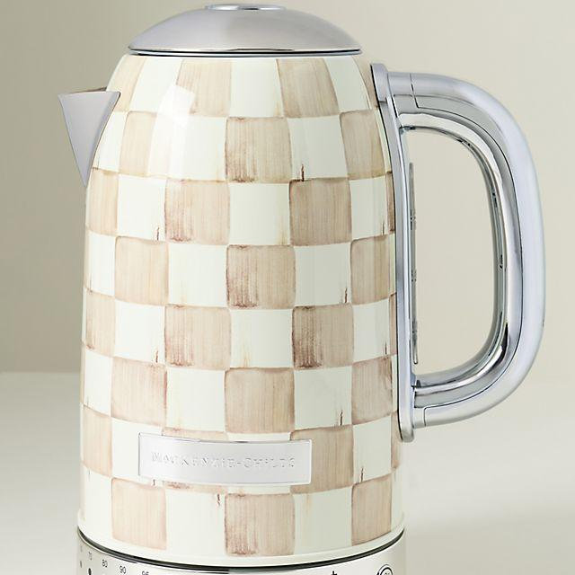 MacKenzie-Childs Check Electric Kettle