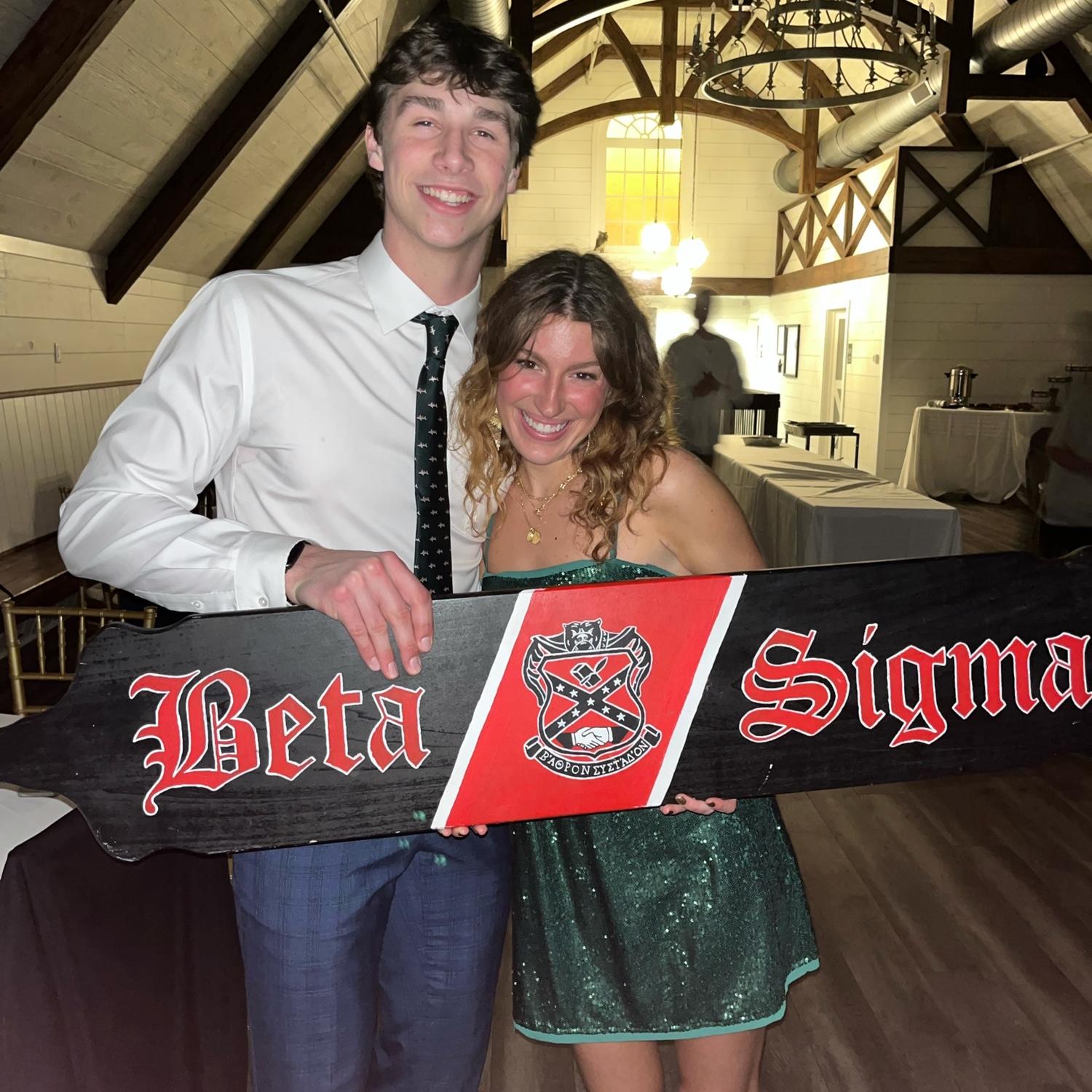 Freshman Year Beta Sigma Formal!