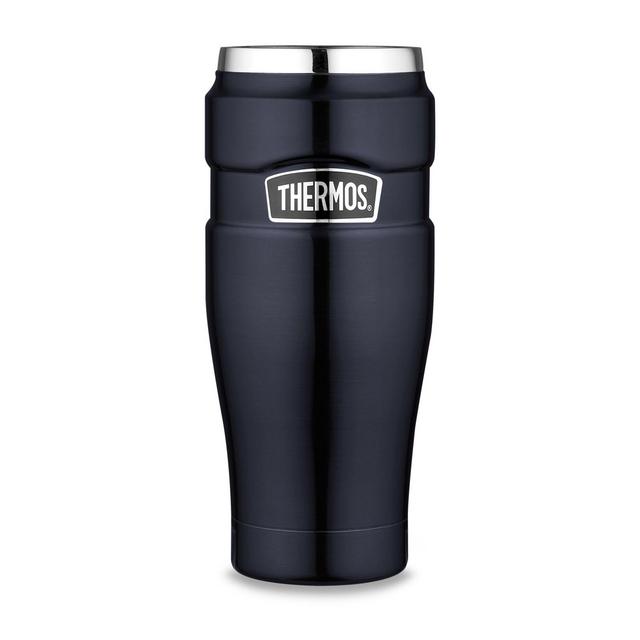 Thermos® Stainless Steel King™ 16 oz. Vacuum Insulated Travel Tumbler in Blue