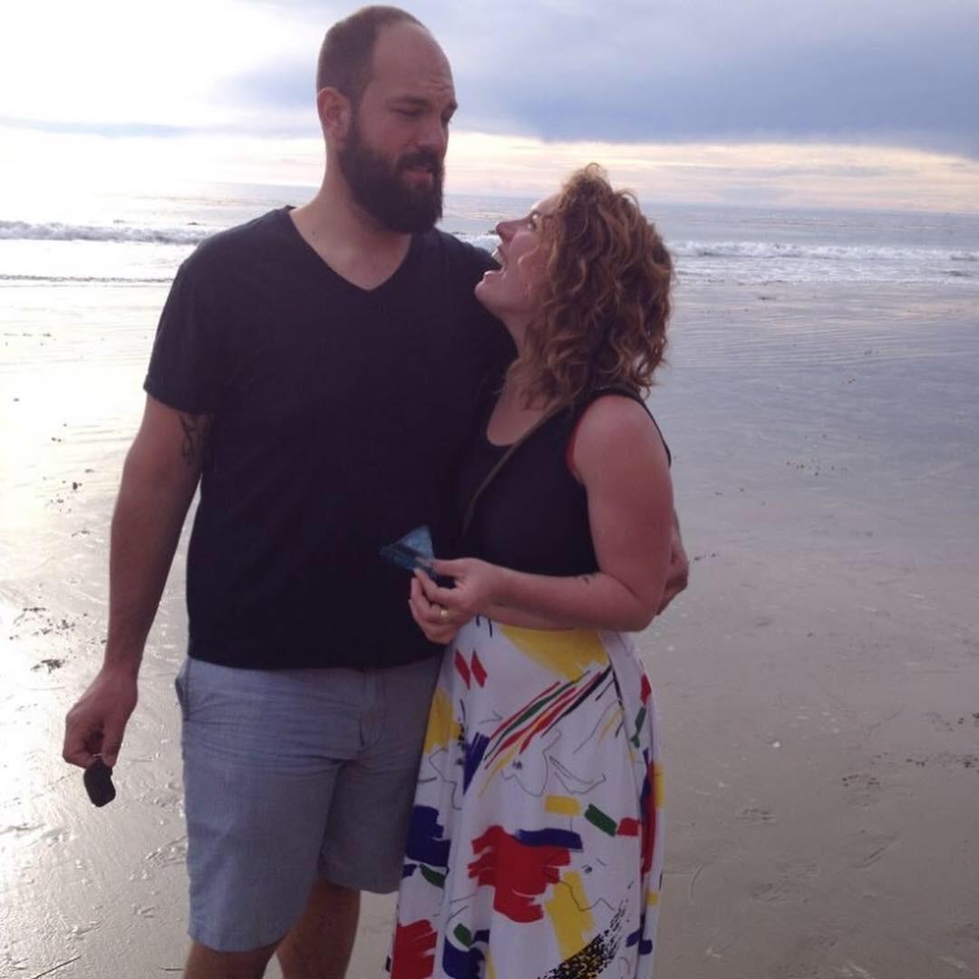 One of our earliest photos, after our first trip to Ojai.