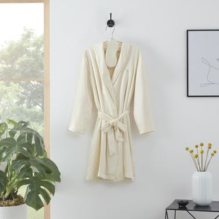 Clean Design Home Satin Bath Robe & Eyemask Gift Set