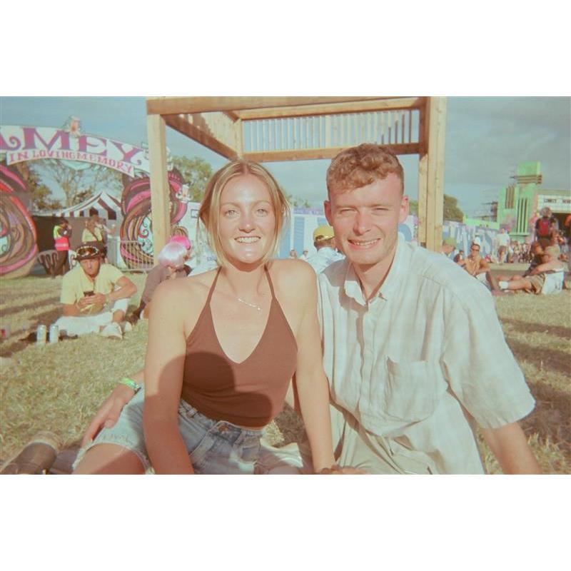 Cheeky Glastonbury moment.