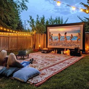 Backyard Projector Screen