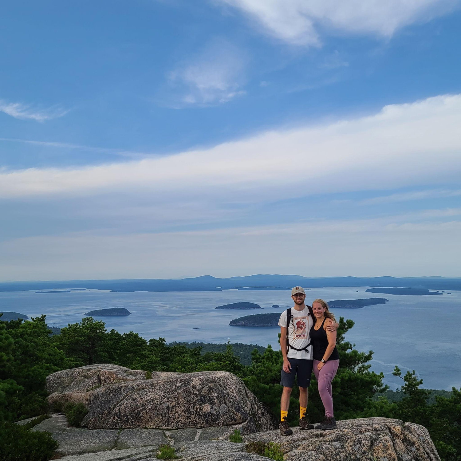 Champlain Mountain in Acadia National Park.