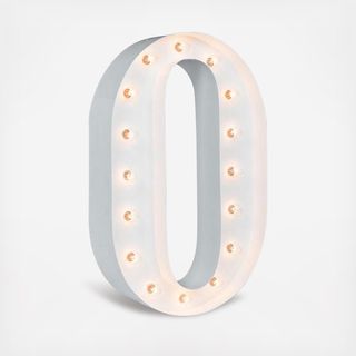 White Large Letter Icon