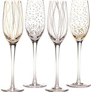 Mikasa - Cheers Party Flutes, Set of 4 - A Macy's Exclusive