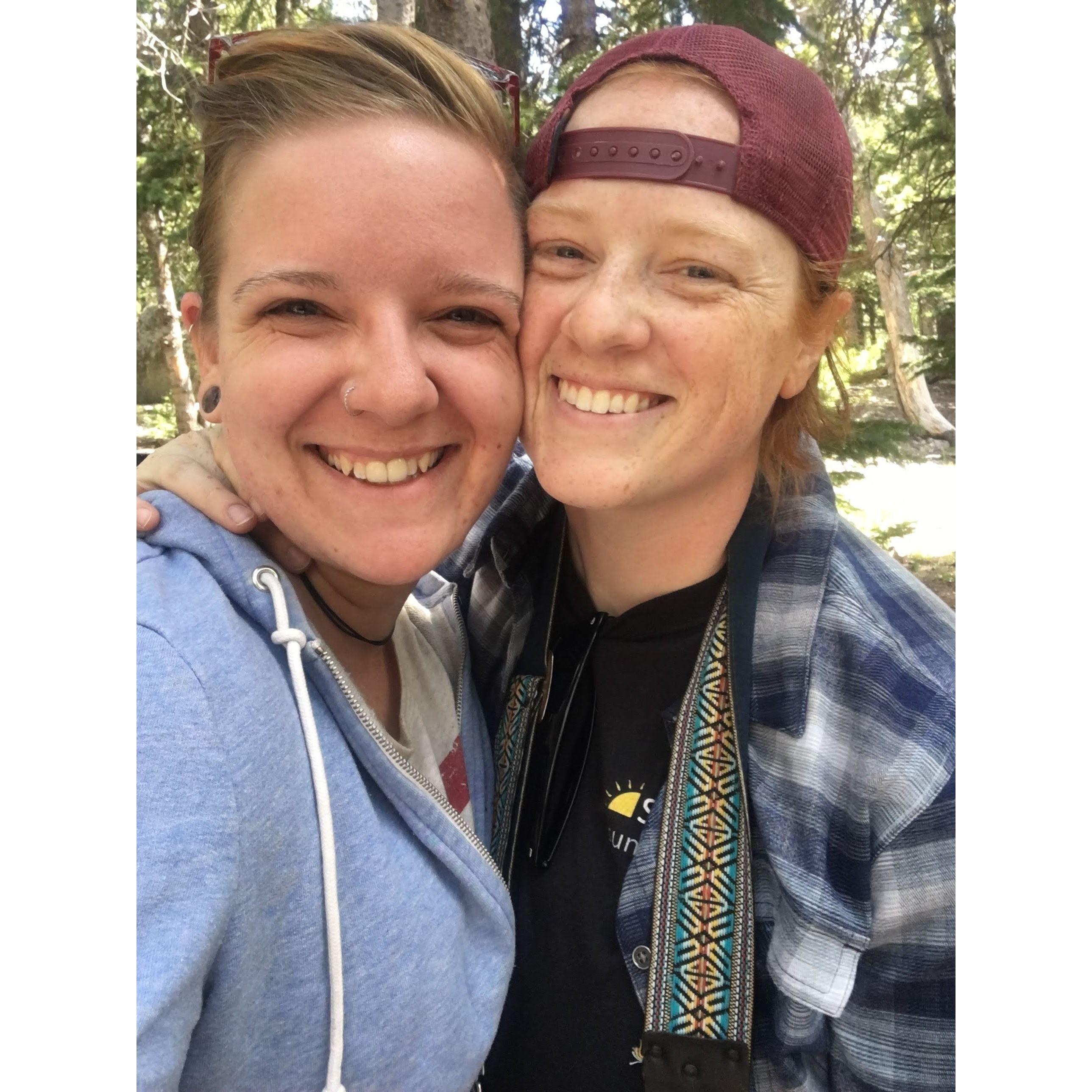 A hike to Lost Lake in 2019.