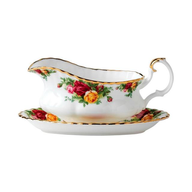 Royal Albert Old Country Roses 6" Gravy Boat Stand
