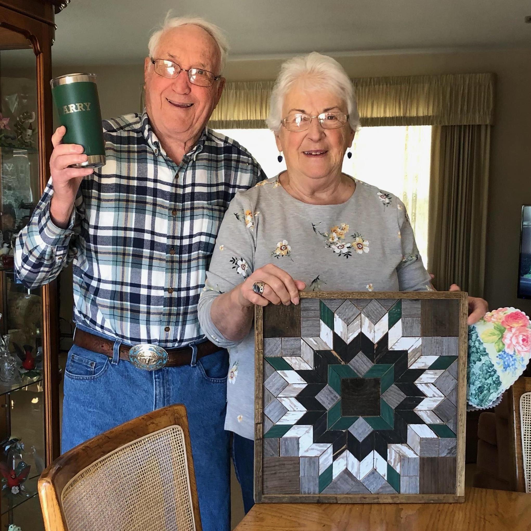 Meet Sams Grandparents on Debbies Side Harry (Left) and Carole (Right)