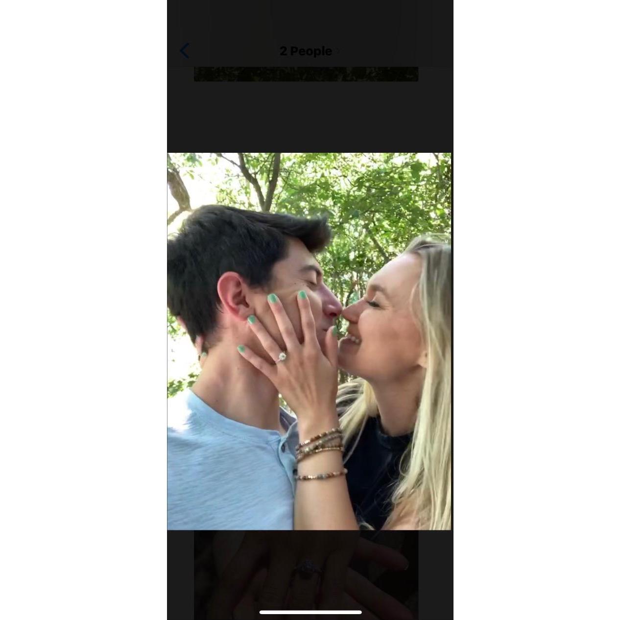 Pure happiness, just engaged!
