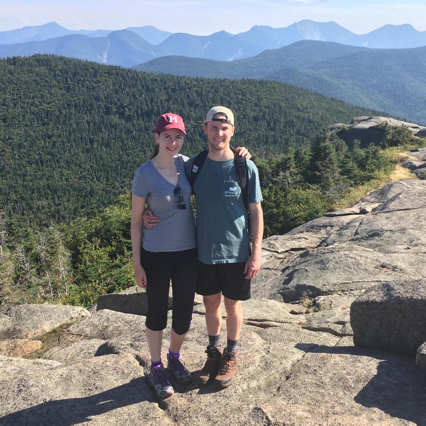 At the top of Cascade near Lake Placid!