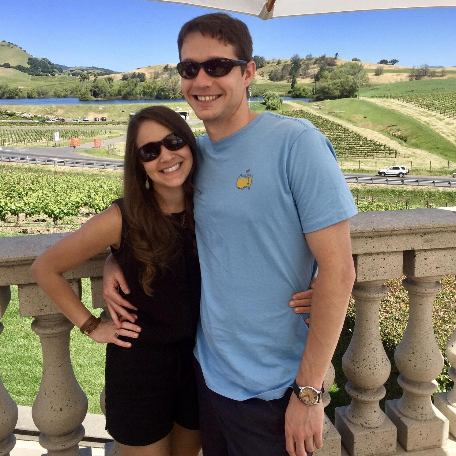 Our first trip to Napa in 2016!