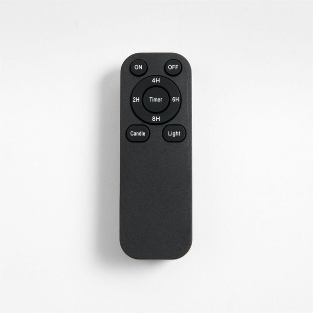 Remote Control for Clear Glass Flameless Pillar Candle