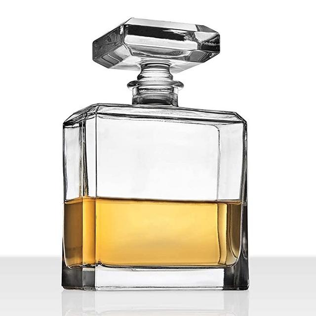 Whiskey Decanter for Liquor Whiskey Vodka or Wine Chateau by Godinger - 30oz