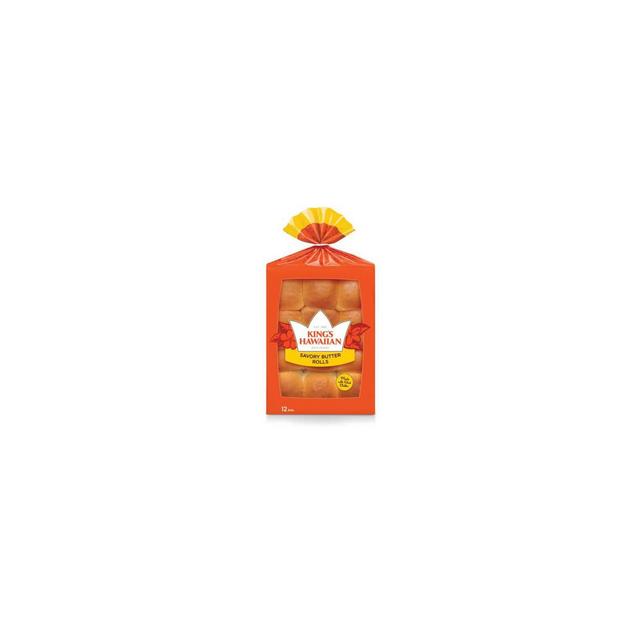 King's Hawaiian Savory Butter Sweet Rolls - 12oz/12ct