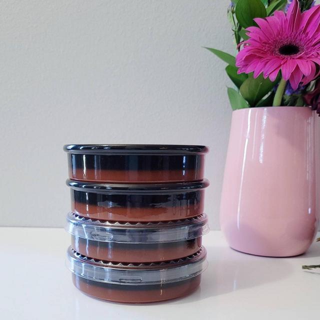 Cermer Glazed Ramekins Terracotta Clay...