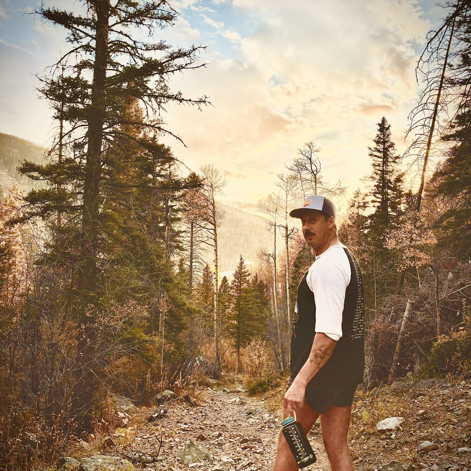 A gorgeous Taos Ski Valley surprise birthday trip for Alaina, featuring a very handsome, sweet guy in autumn golden hour light.