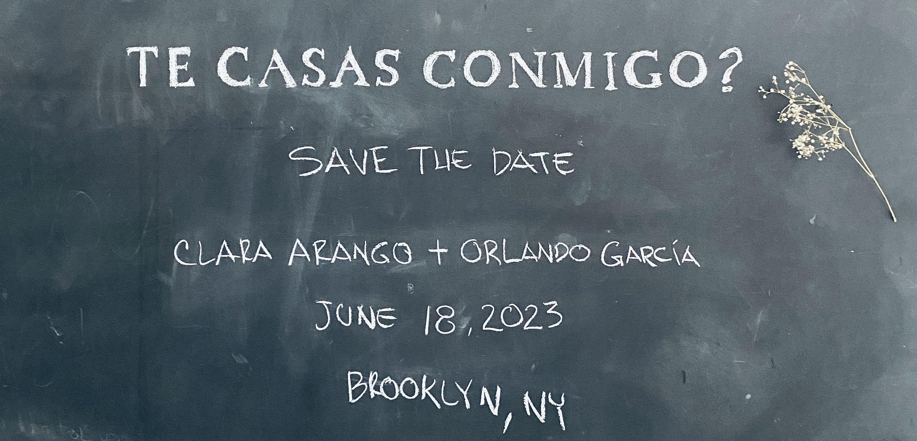 The Wedding Website of Clara Arango and Orlando García