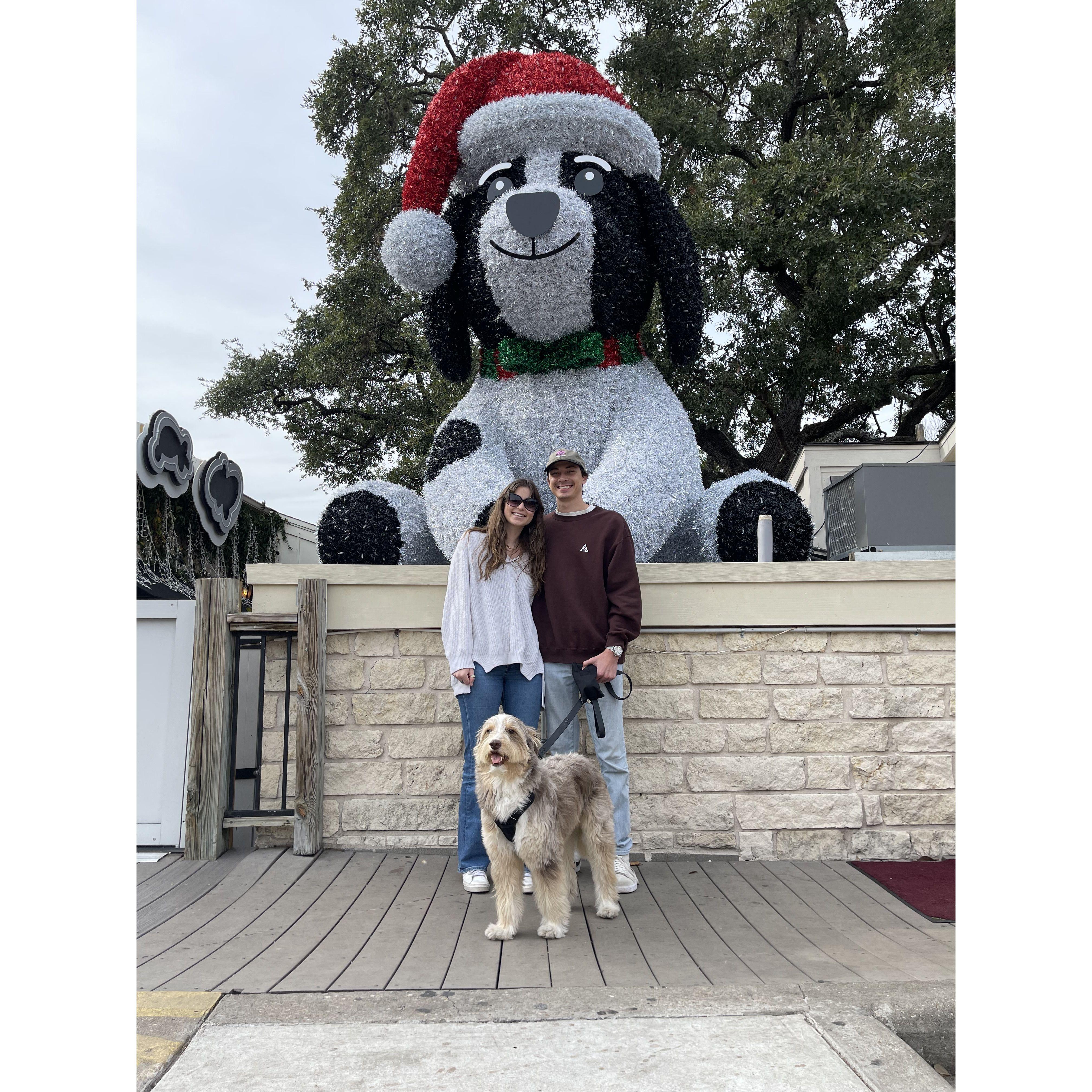 November 2023 - just one month before getting engaged we took a family trip to Austin where we found our favorite coffee brand.