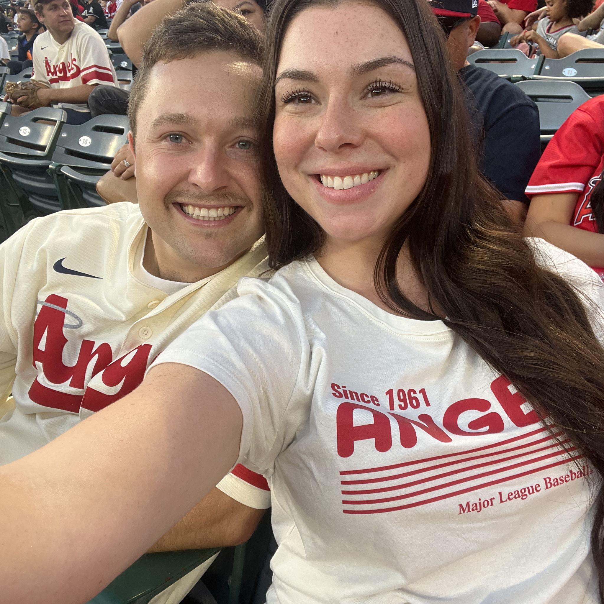 It's tough being an Angel's fan, but somebody's gotta do it.