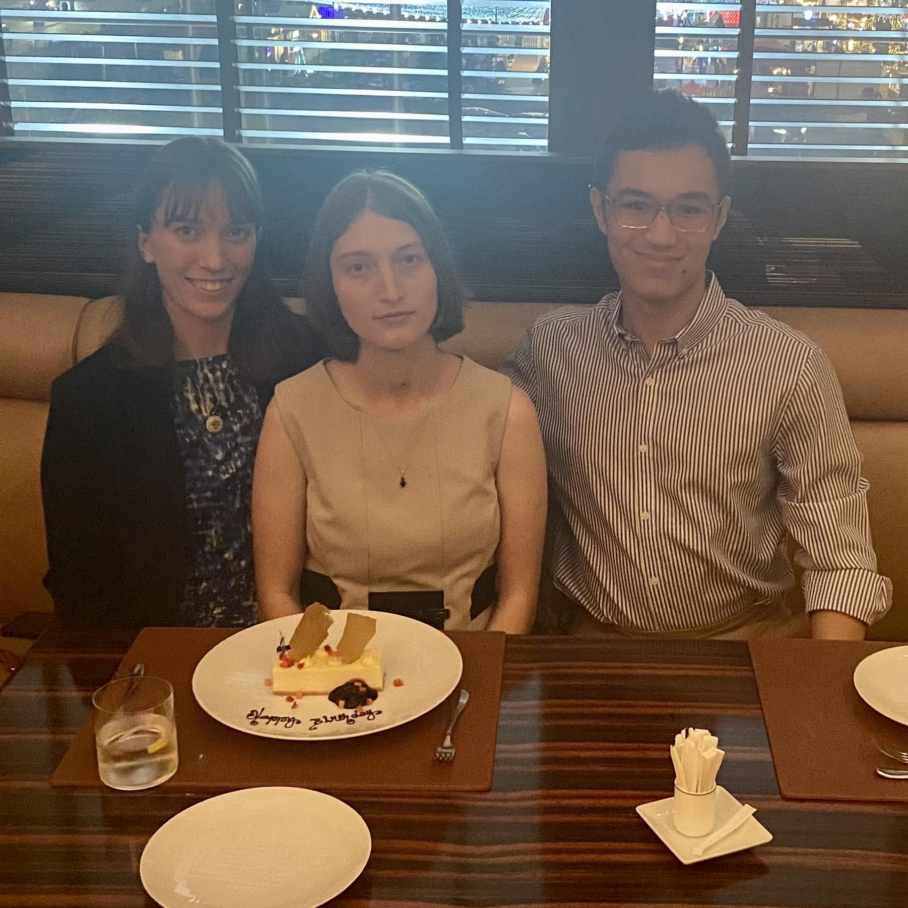 (We also celebrated Ellie’s 21st birthday in Dubai!)