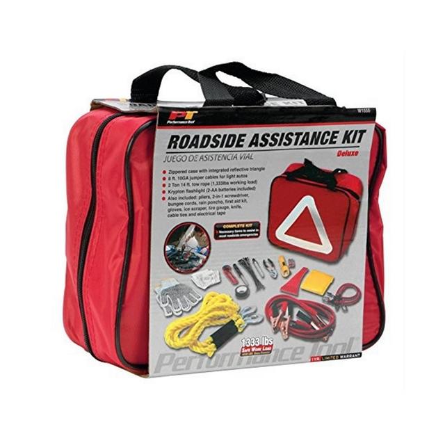 Panterra Performance Tool Deluxe Roadside Emergency Assistance Kit 49-Piece Kit