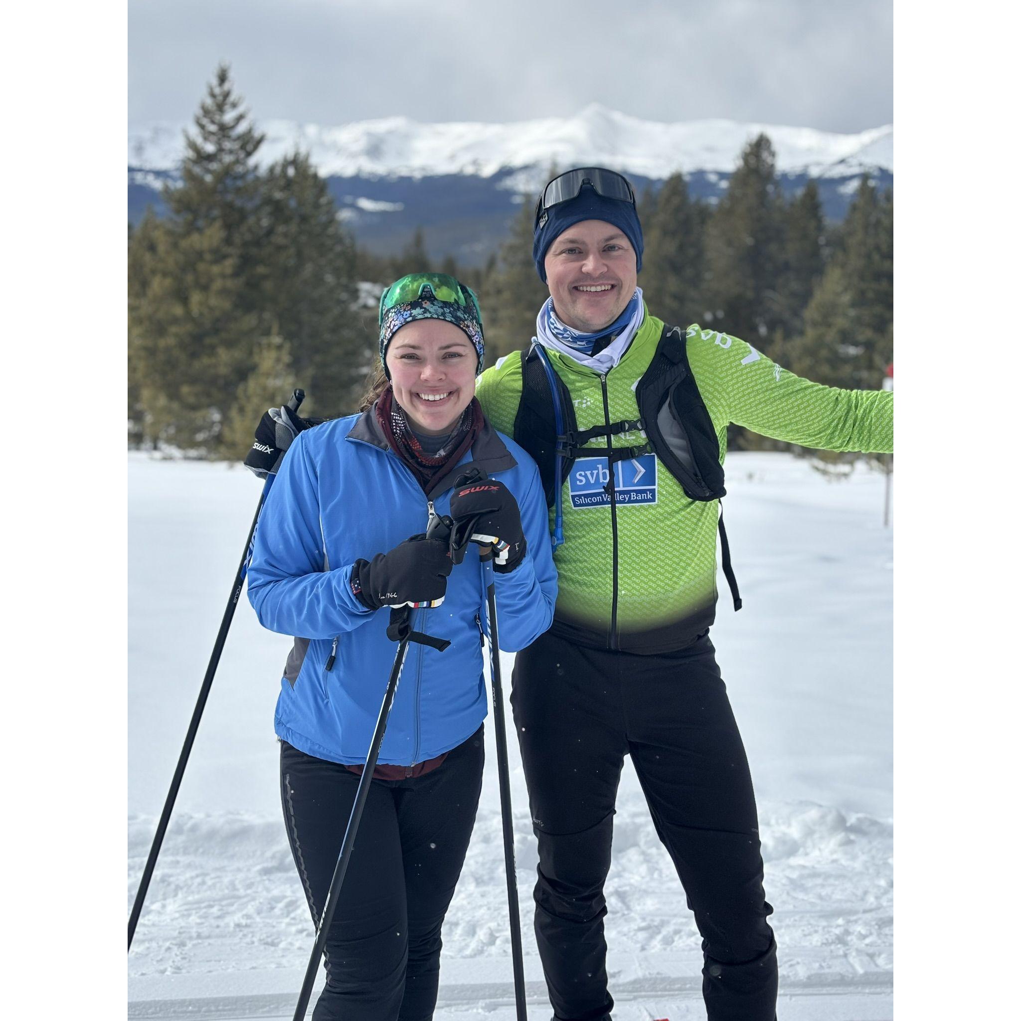 Not shown - our faces after the climb up to this spot
Leadville, 10800'